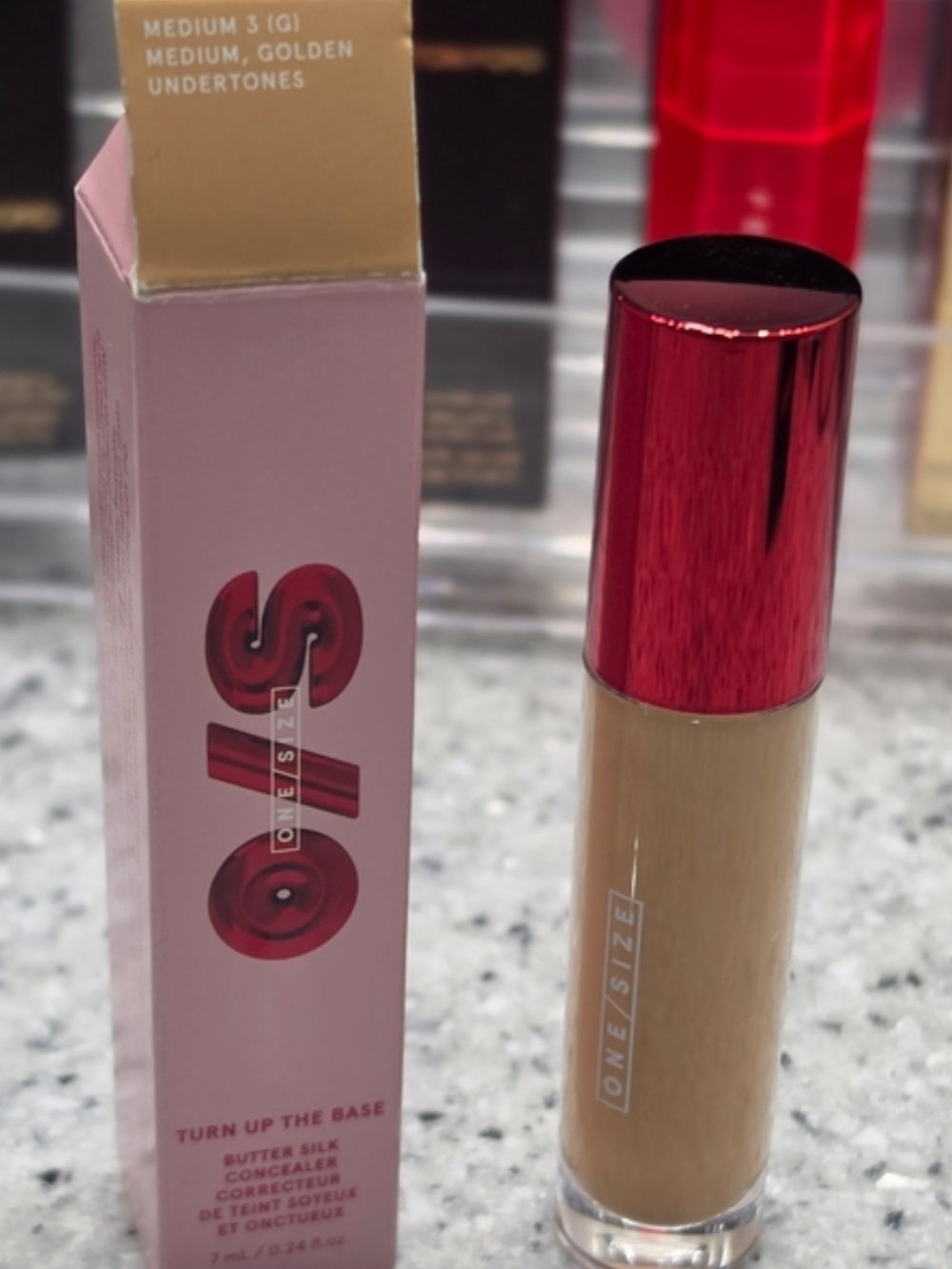 ONE/SIZE Turn Up The Base Butter Silk Concealer - Medium 3 (Golden) NIB